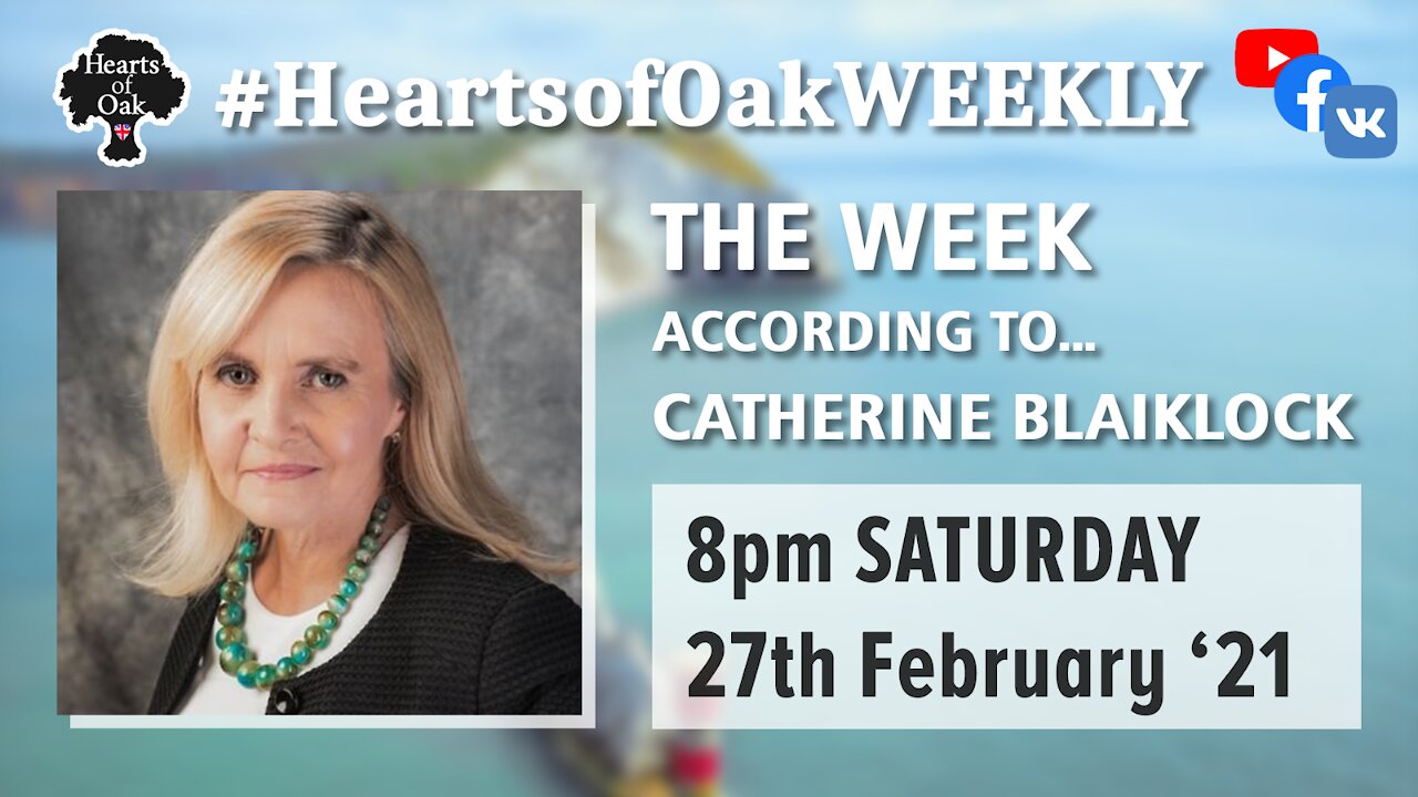 The week according to Catherine Blaiklock 27.2.21