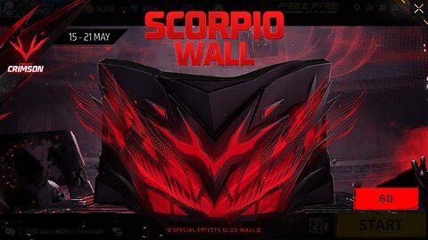 GLOO WALL- SCORPIO | Free Fire #shorts #freefire #gloowall #gouenjiff