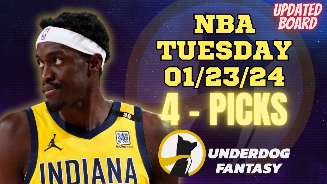 #UNDERDOGFANTASY | BEST #NBA PLAYER PROPS FOR TUESDAY | 01/23/24 | BEST BETS | #BASKETBALL | TODAY