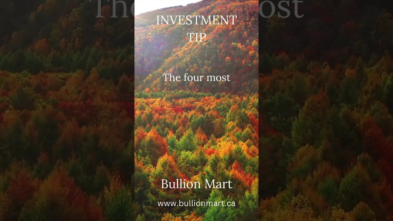 Investment Tip from Bullion Mart