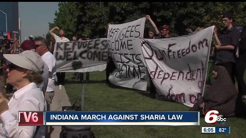 No arrests at downtown anti-Sharia march