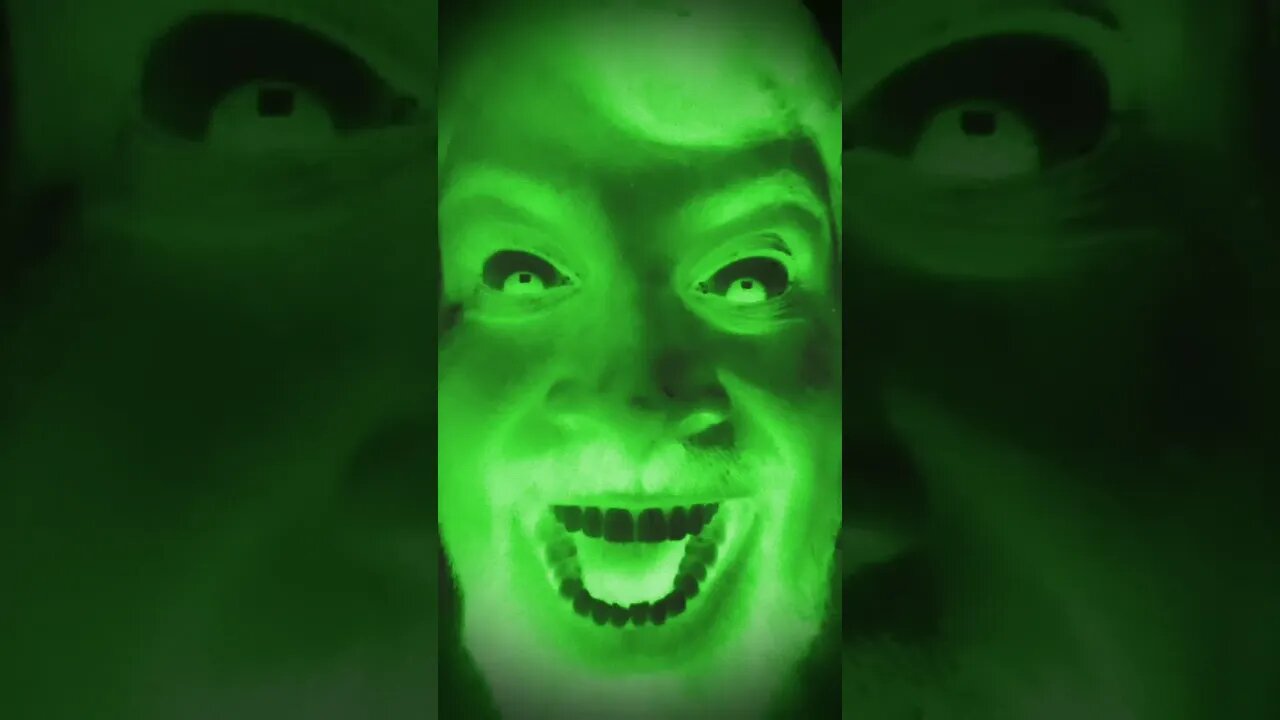 Green and scary