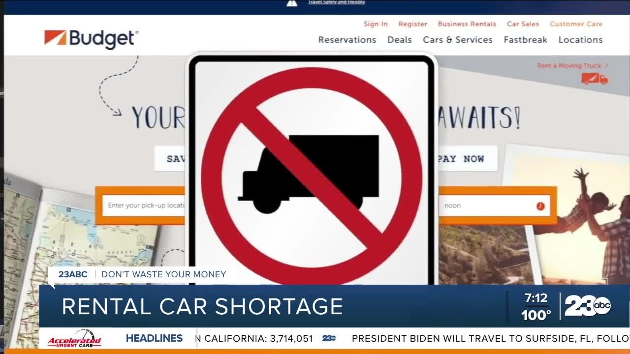 Don't Waste Your Money: Rental Car Shortage