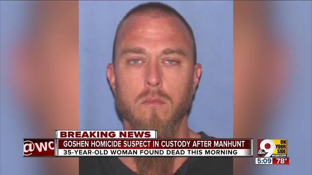 PD: Goshen homicide suspect in custody after hours-long manhunt