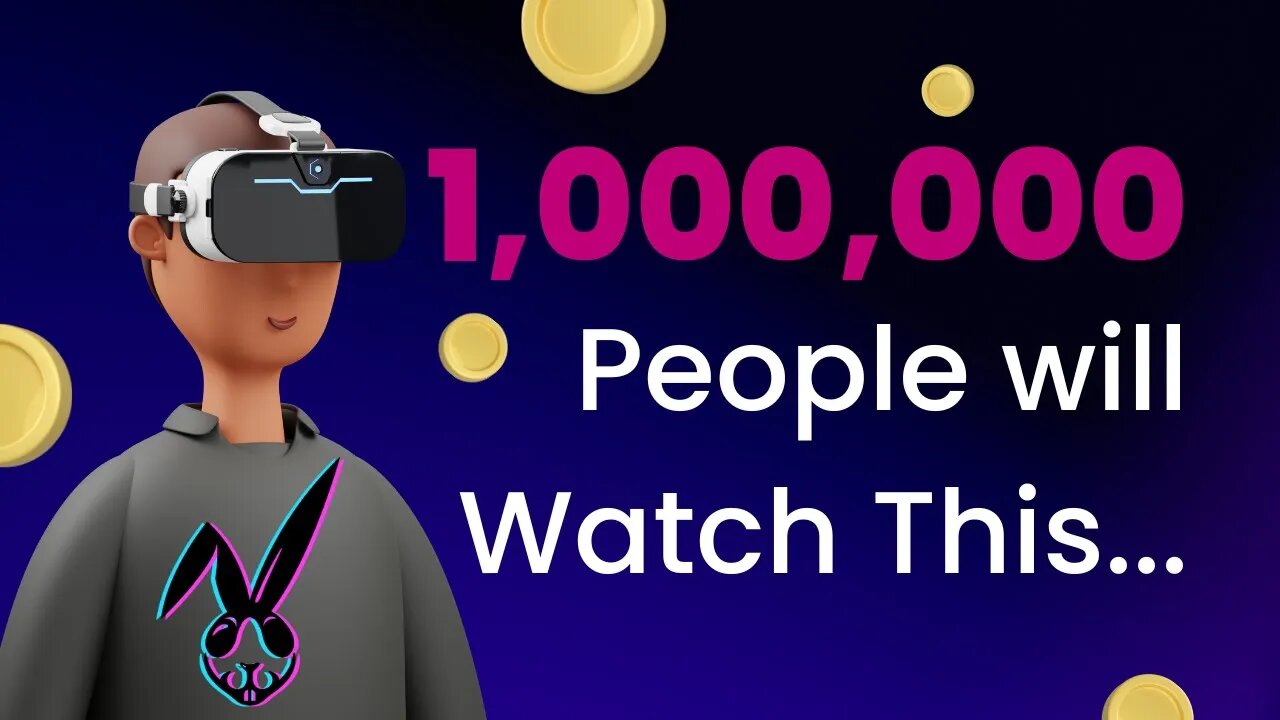 ⚠️1,000,000 People Will Watch This and Be Part of The #metaverse | Will you be ONE of them?