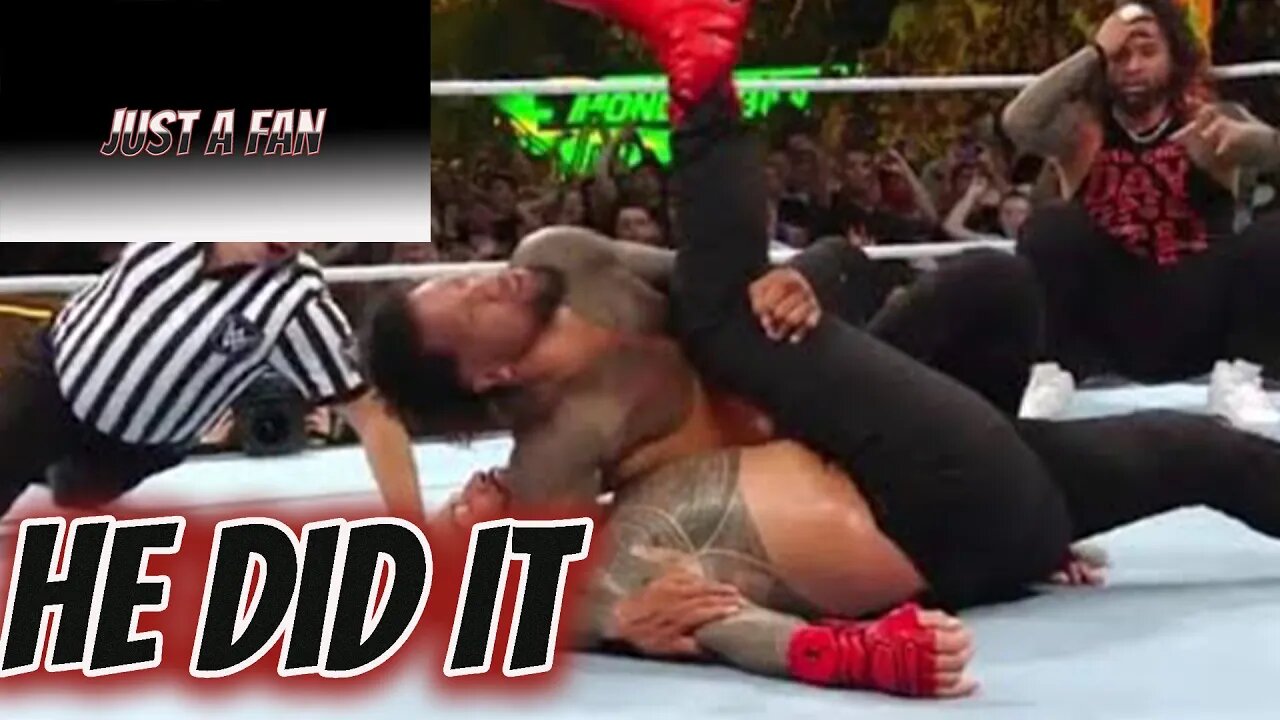 Jey Pins Roman in INCREDIBLE UPSET!!! | WWE Money in The Bank