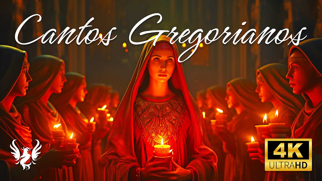 🎶 Cantos Gregorianos Para La Divina Madre 🙏 Música Angelical 🔥 432Hz en 4K