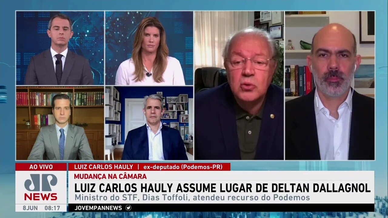 Luiz Carlos Hauly fala sobre assumir o lugar de Dallagnol na Câmara