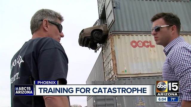 Phoenix officials train for catastrophe