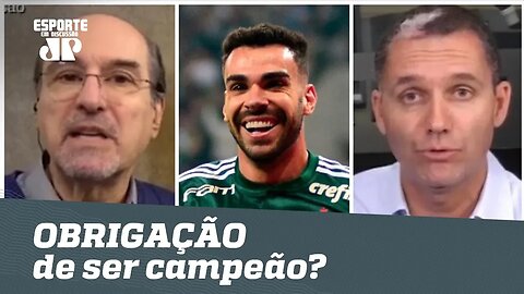 O Palmeiras tem a OBRIGAÇÃO de ser campeão? Veja DEBATE!