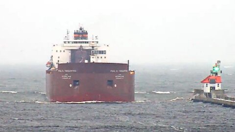 Paul R Tregurtha arrived in Duluth 01/15/2021