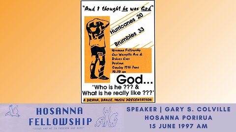 Who Is God (Gary Colville) | Hosanna Porirua