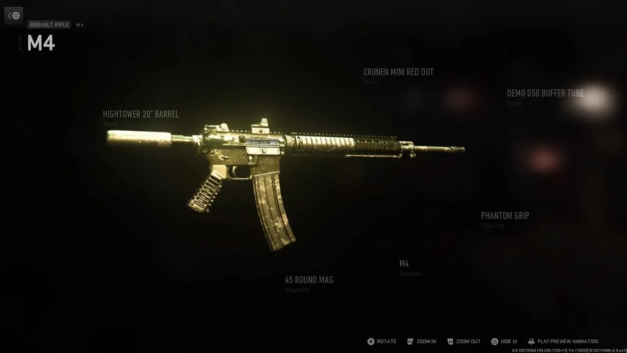 FINALLY UNLOCKED THE GOLD CAMO FOR THE M4 Call of Duty Modern Warfare II