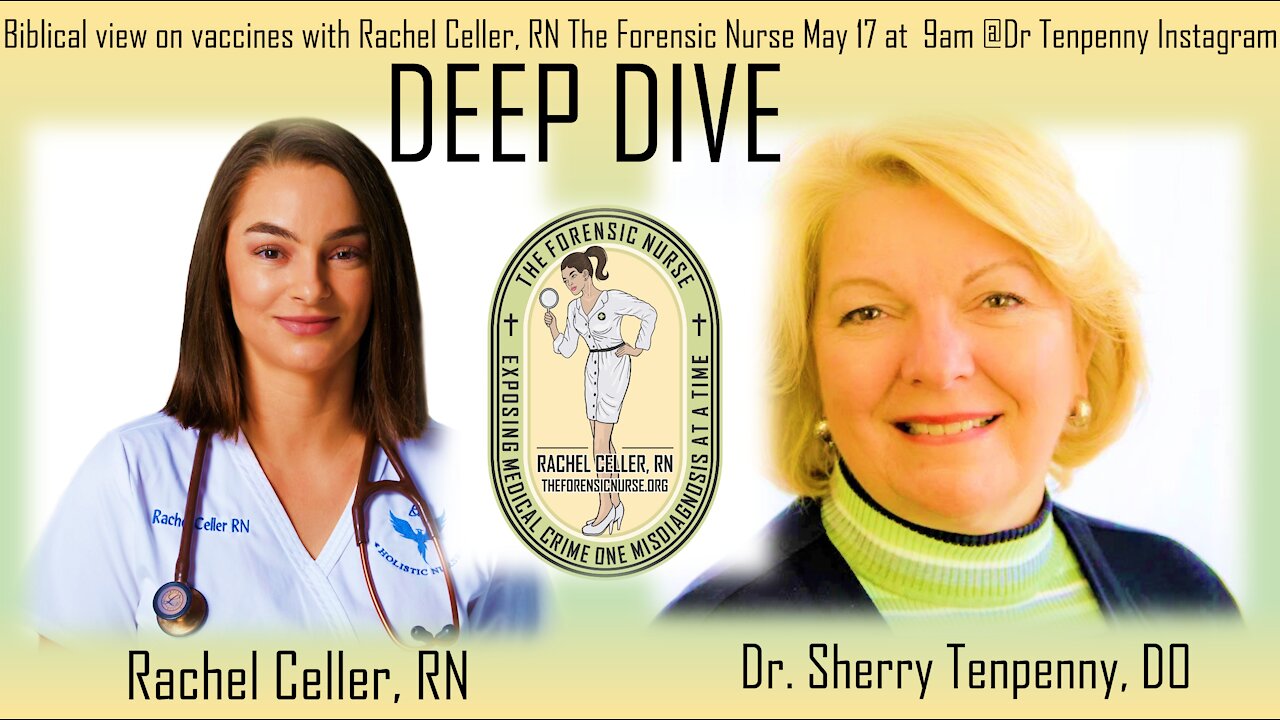 Dr. Sherri Tenpenny & Rachel Celler, RN The forensic nurse