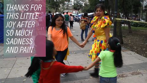 The Mexico City clown getting children to laugh again