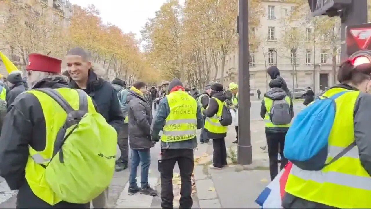 Part. 2 - Manifestation Gilets Jaunes- samedi 3 déc. 2022