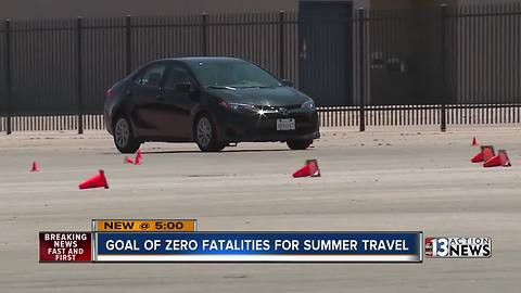 Goal of zero teen fatalities for summer travel