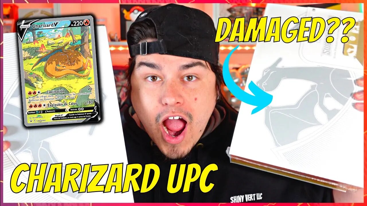 *BRAND NEW* Opening My DAMAGED Charizard UPC