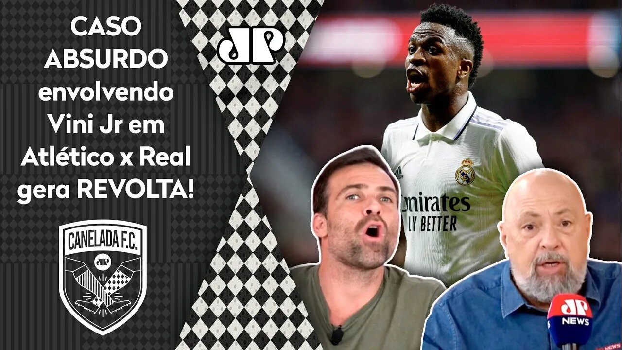 "FOI POUCO! O Vinicius Júnior DANÇOU pros RACISTAS e..." Caso ABSURDO em Atlético x Real é DETONADO!