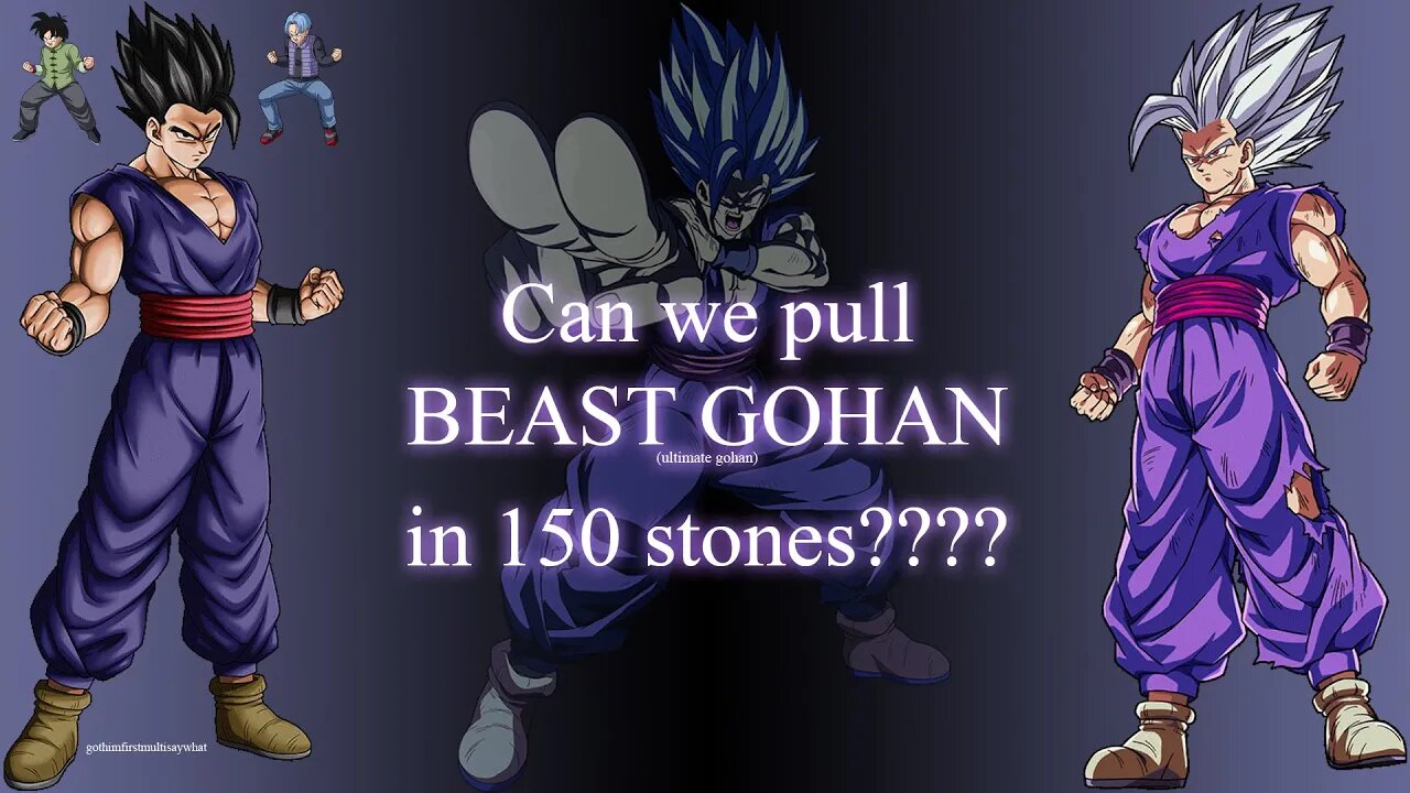 Can we pull BEAST (Ultimate) GOHAN? Dragon Ball Super: Super Hero Summons Part 2 DBZ: Dokkan Battle