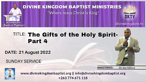 The Gifts of the Holy Spirit - Part 4 (21/08/2022)