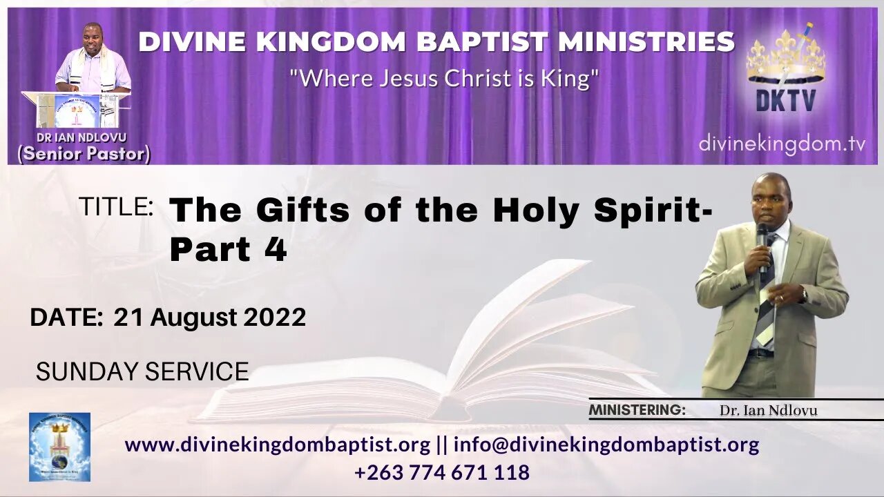 The Gifts of the Holy Spirit - Part 4 (21/08/2022)