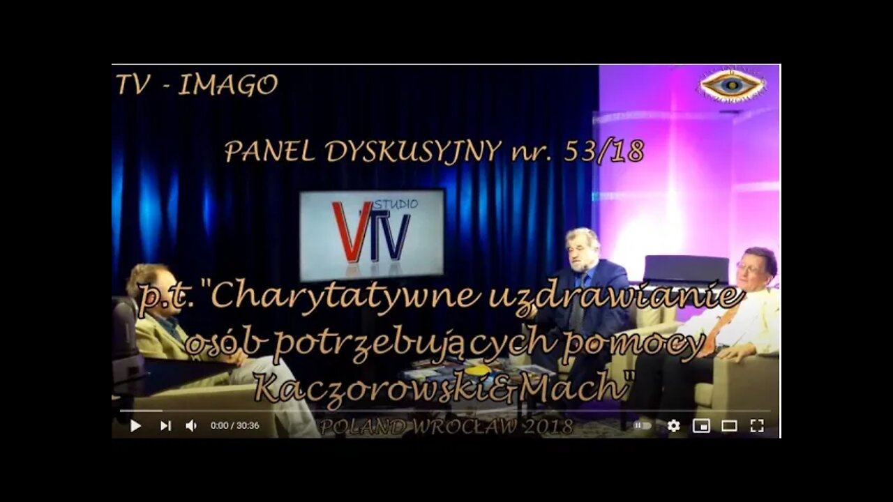 CHARYTATYWNE UZDRAWIANIE OSÓB POTRZEBUJĄCYCH POMOCY- STOSOWANIE IMAGOTERAPII W PRACY 2018 ©TV-IMAGO