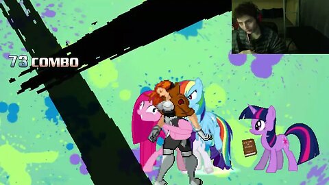 My Little Pony Characters (Twilight Sparkle, Rainbow Dash, And Rarity) VS Crystal In An Epic Battle