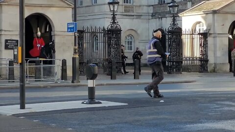 Horse Guards parade no tourist changing of the Guards #horseguardsparade