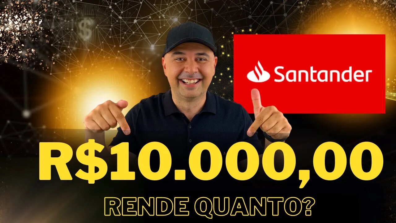 🔵 Dividendos: Quanto rende R$10.000,00 investidos em Banco Santander (SANB3 | SANB4 | SANB11)?