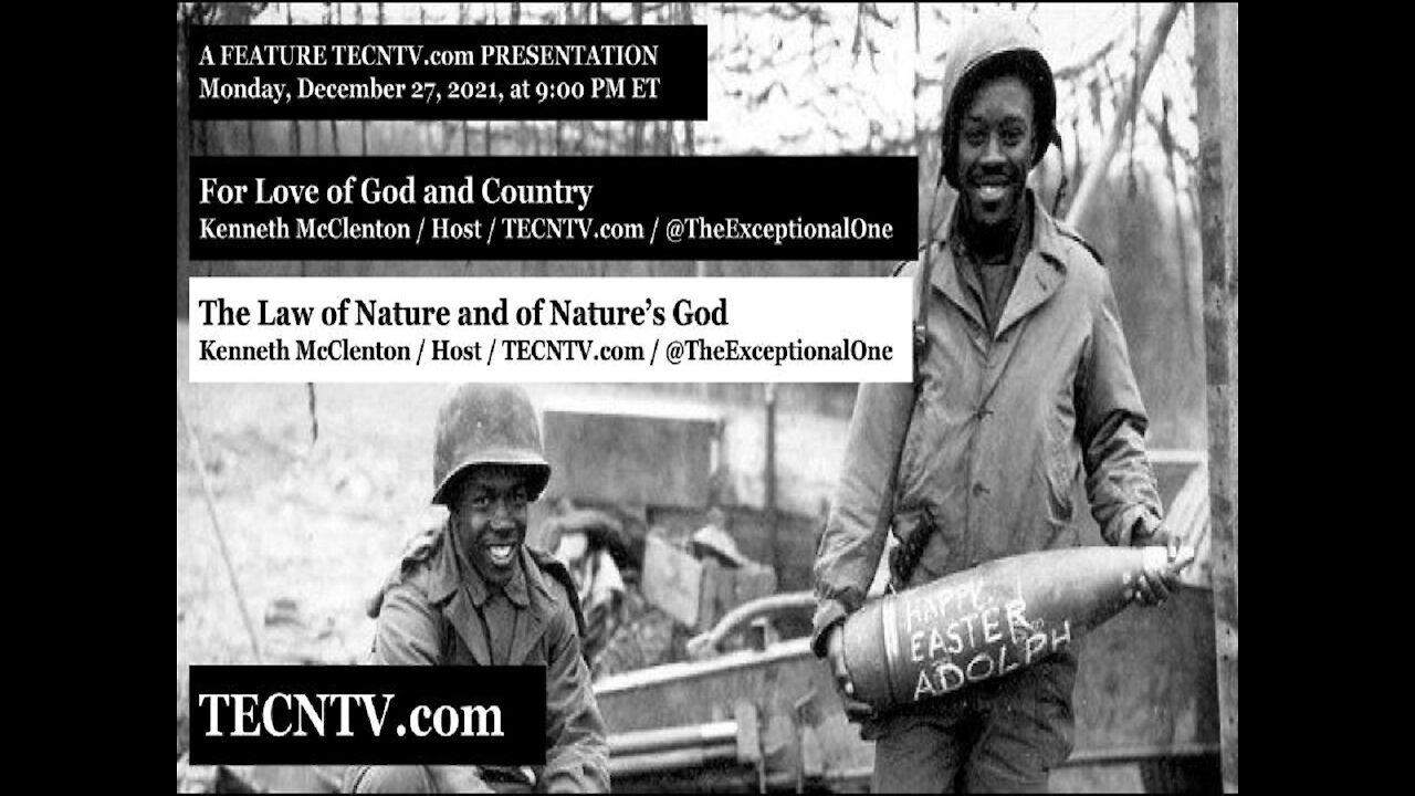 TECNTV.com / The Law of Nature and of Nature’s God