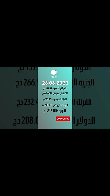 أسعار العملات الأجنبية 28 06 2023
