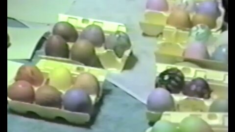 Hendrix Easter Egg Coloring 1985