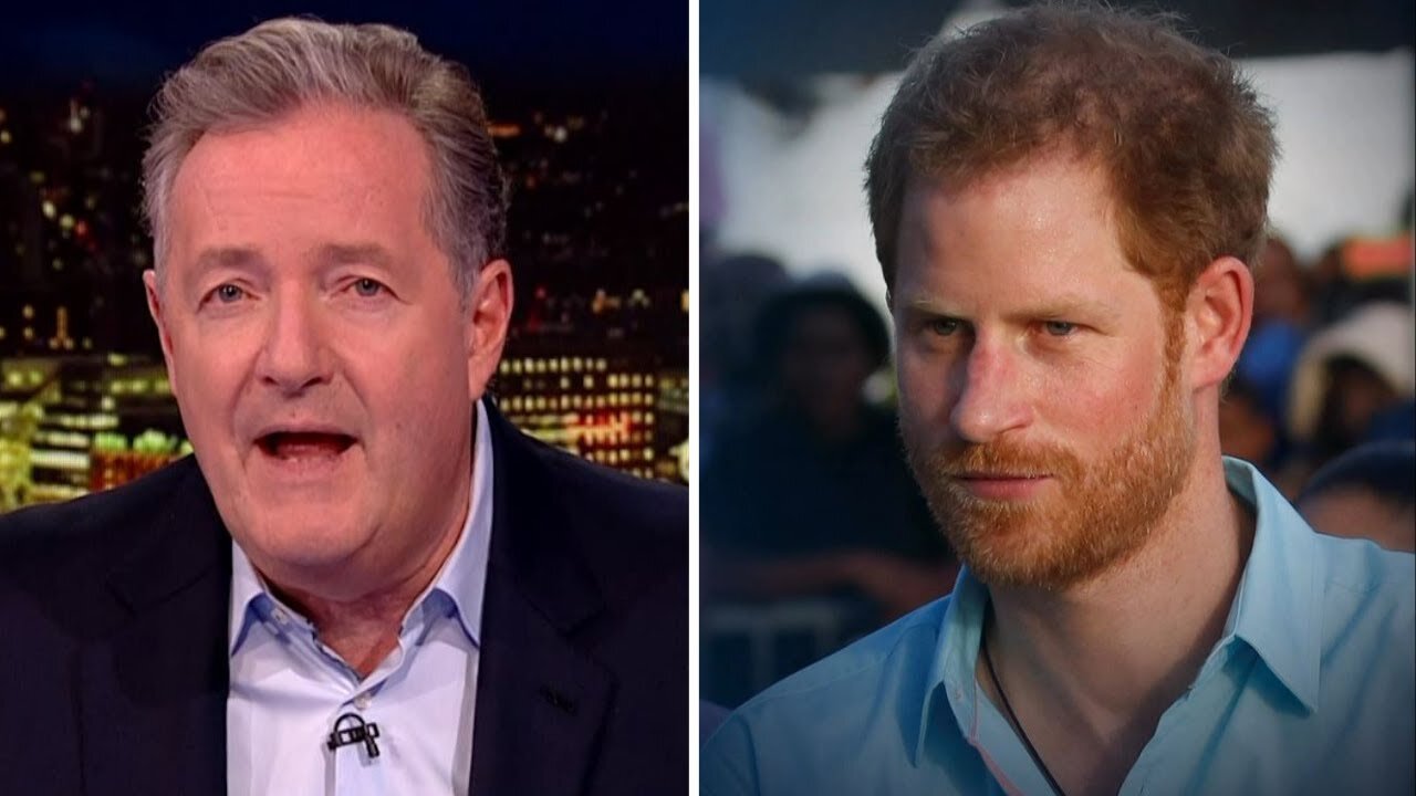 Piers Morgan blast's prince Harry