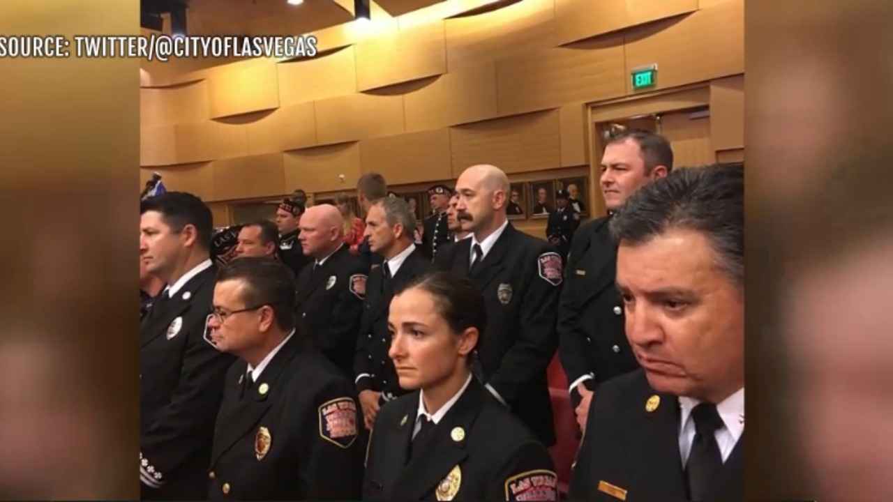 Las Vegas first responders honored by City of Las Vegas