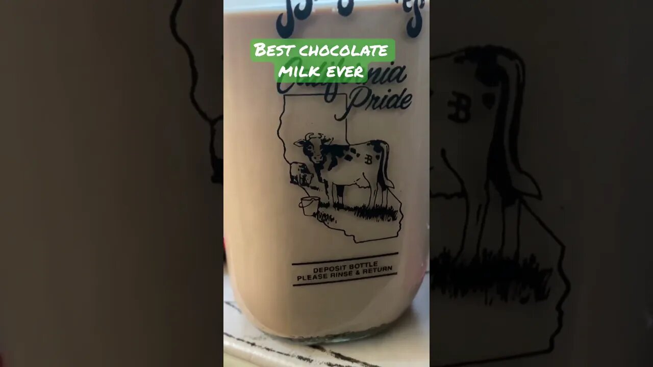 Best chocolate milk. Straight from the mill? Factory? What ever you call it #california