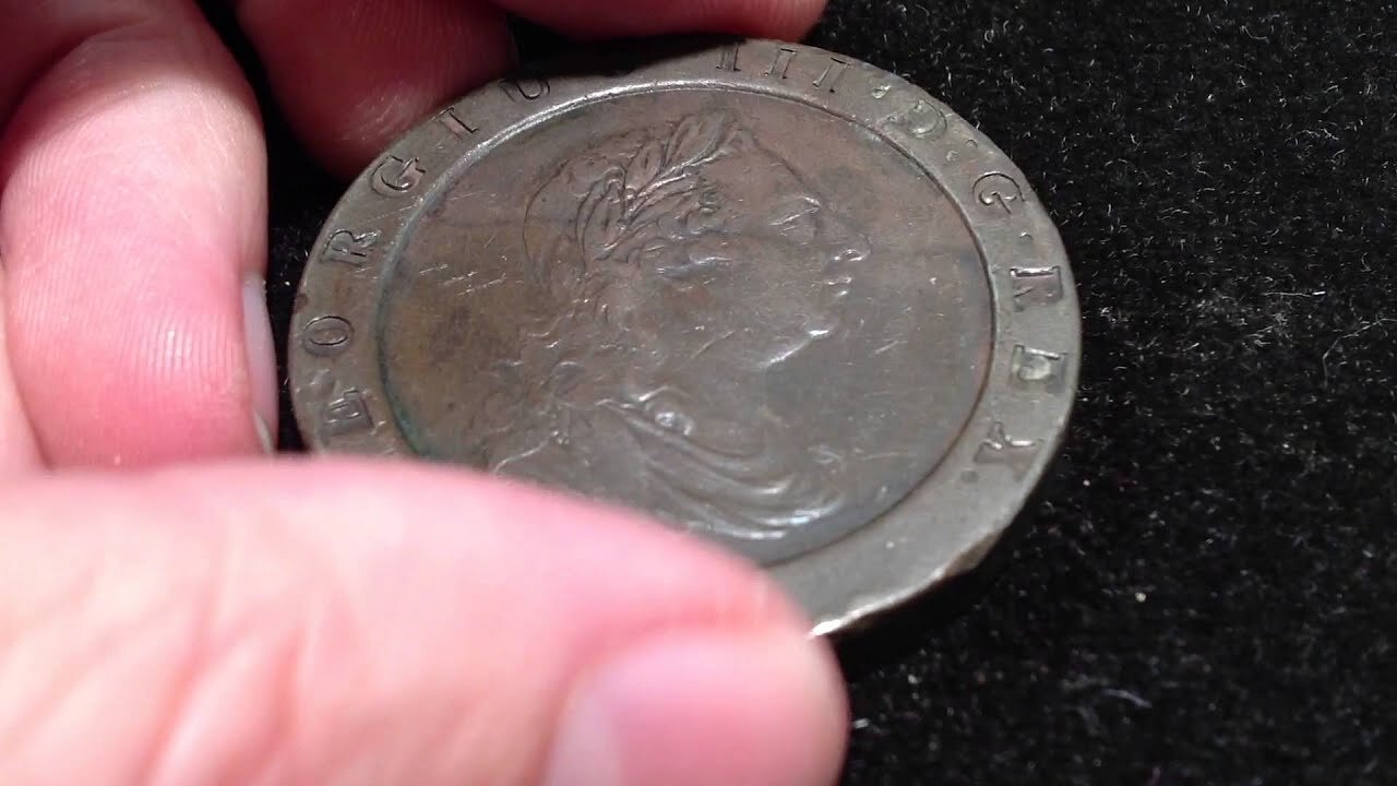 British Two Pence None The Richer