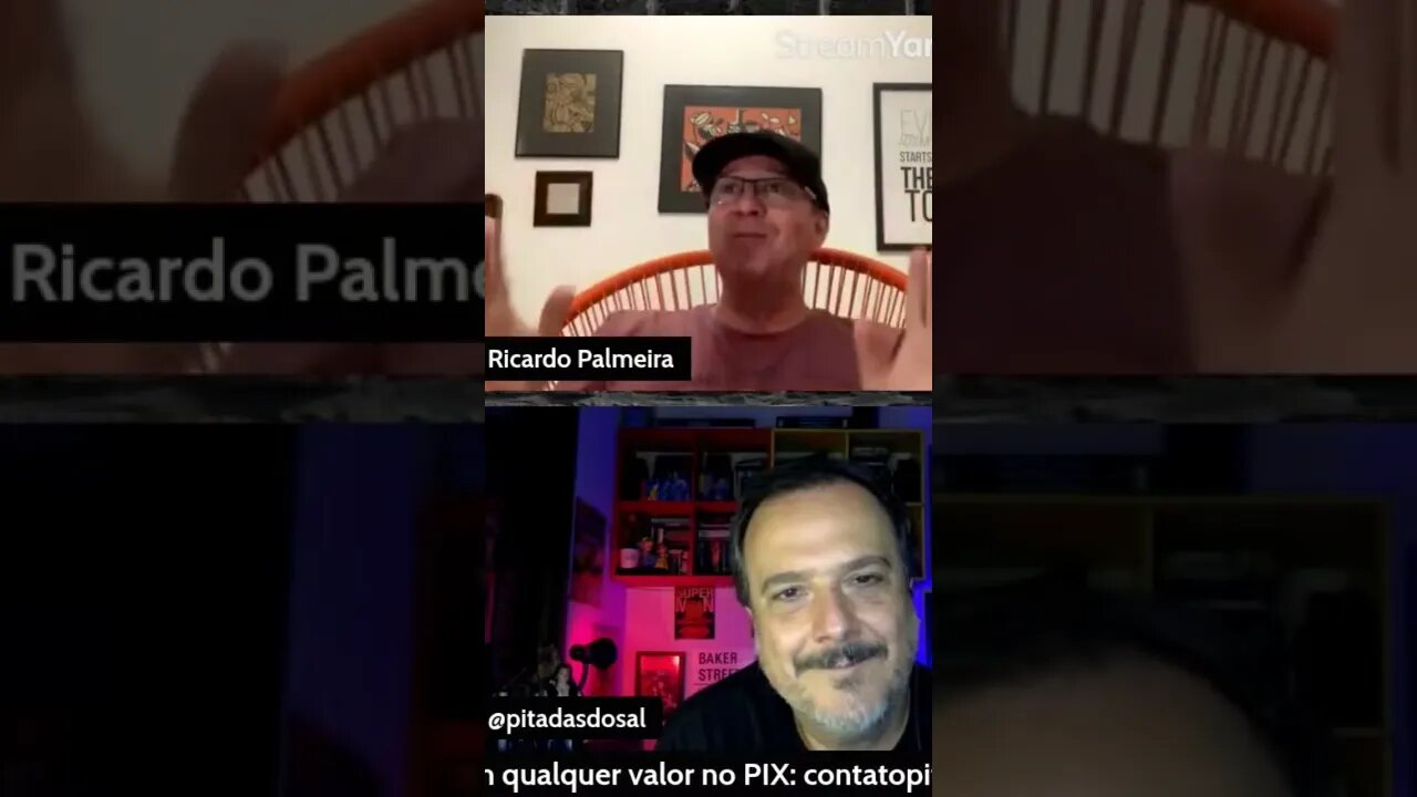 "A gente não ficava pensando que seria algo histórico" Ricardo Palmeira | O Tempo Não Para#shorts