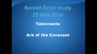 The tabernacle and the Ark of the Covenant