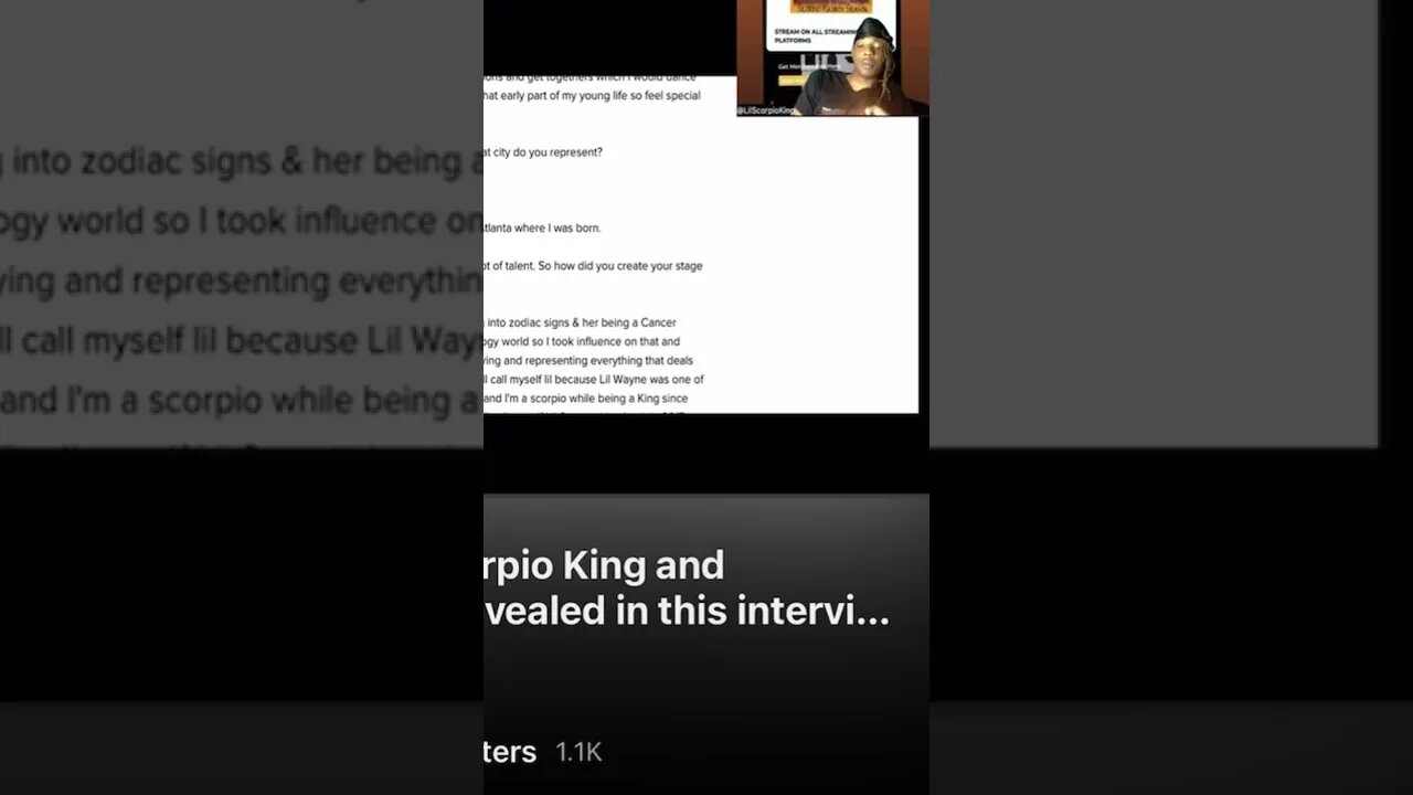 The truth about Lil Scorpio King and CBabyDBeats finally revealed in this interview...
