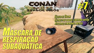 Onde encontrar a Máscara de respiração subaquática no mod Savage Wilds - Conan Exiles: Savage Wilds