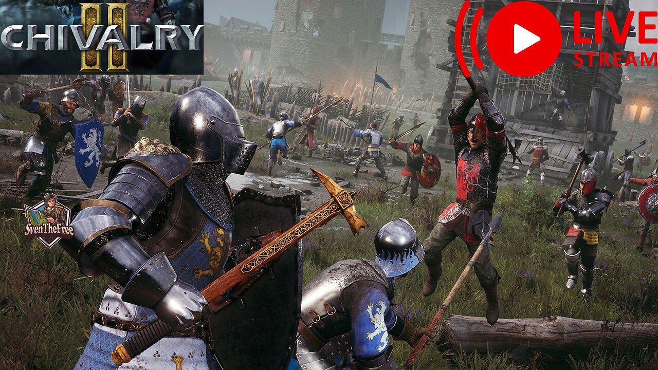 🔴LIVE - Clashing Swords & Flaming Arrows! | Chivalry 2 Gameplay