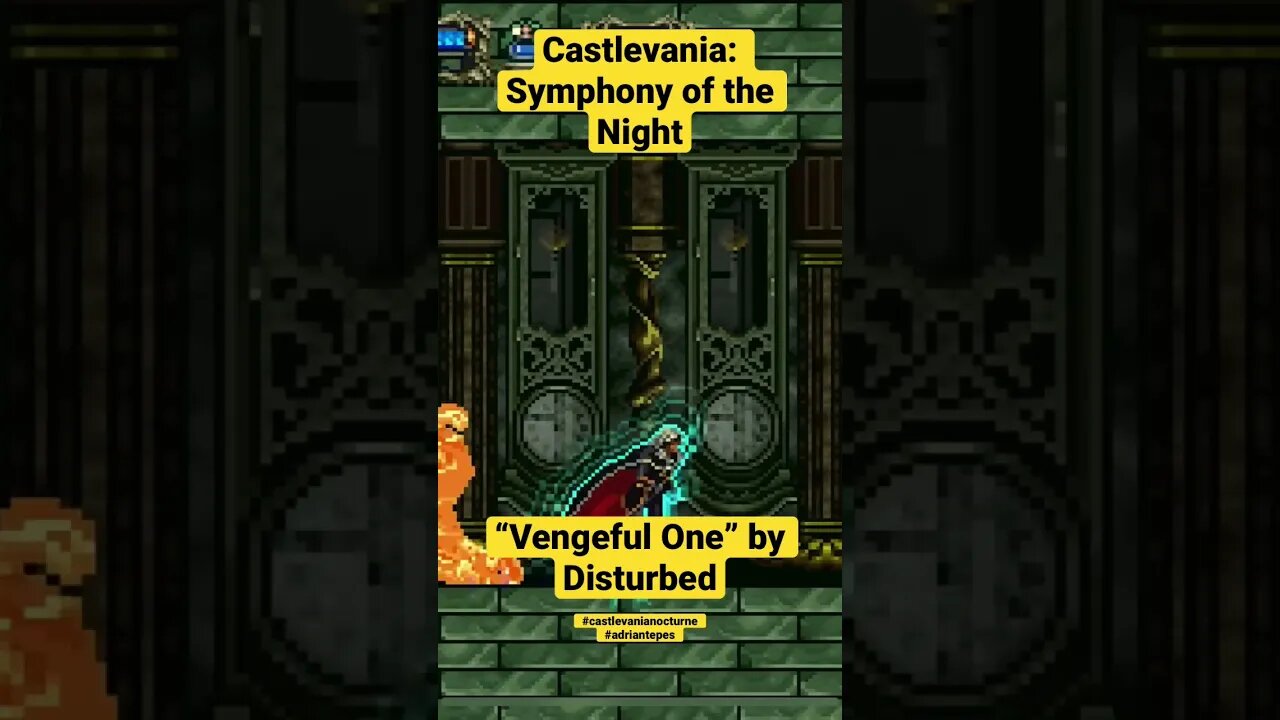 Castlevania : Symphony of the Night “Vengeful One” by Disturbed #castlevanianocturne #adriantepes