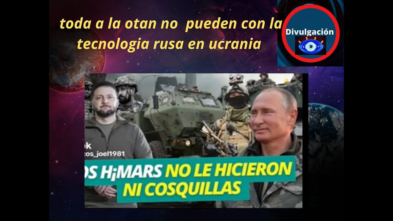 toda a la otan no pueden con la tecnologia rusa en ucrania