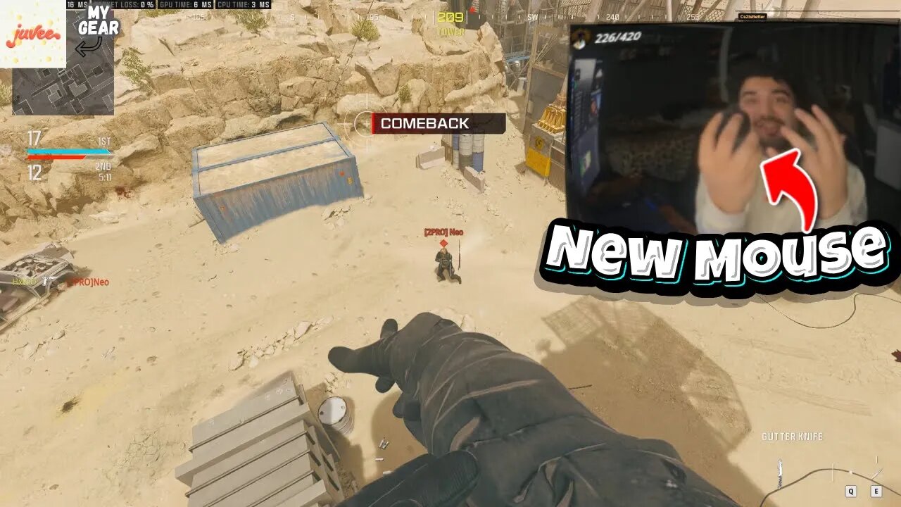 New Mouse🐭 #hunterkio #callofduty