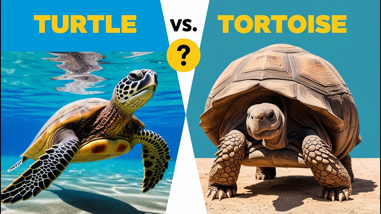 Dive into the world of turtles & tortoises!Discover the differences,fun facts||why they’re so unique