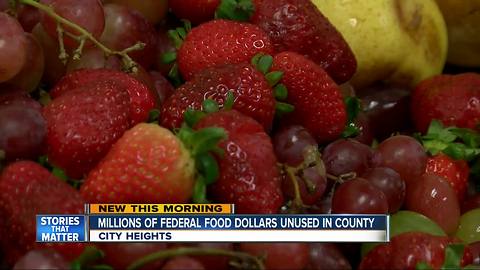 San Diego County missing out on millions of federal dollars to feed kids