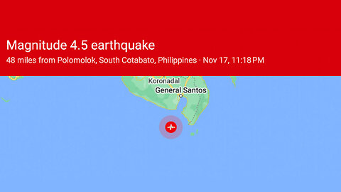 KTF News - Philippines: Shopping Centre ceilings collapse by powerful undersea earthquake