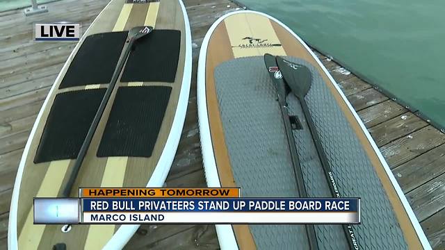 Red Bull Privateers search for treasure in stand up paddle board race - 7:30am live report