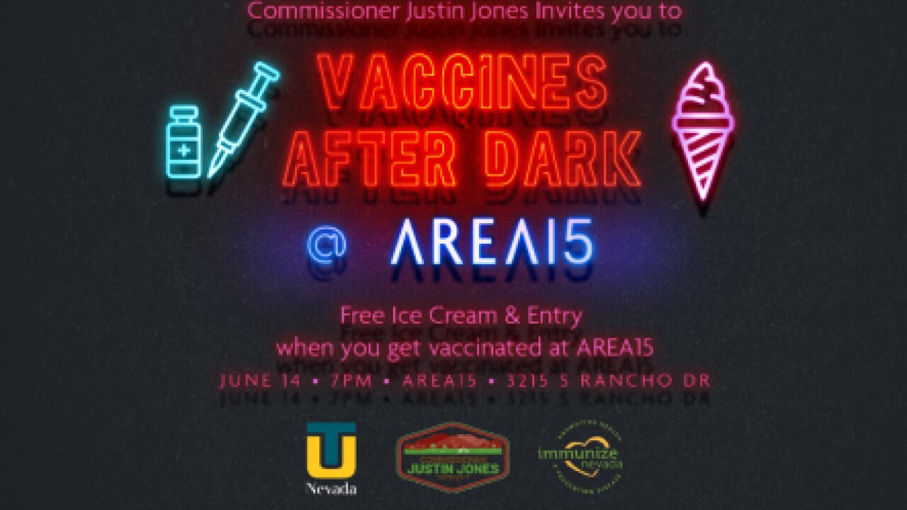 AREA15 to host 'Vaccines After Dark' vaccination site in partnership with Clark County, June 14